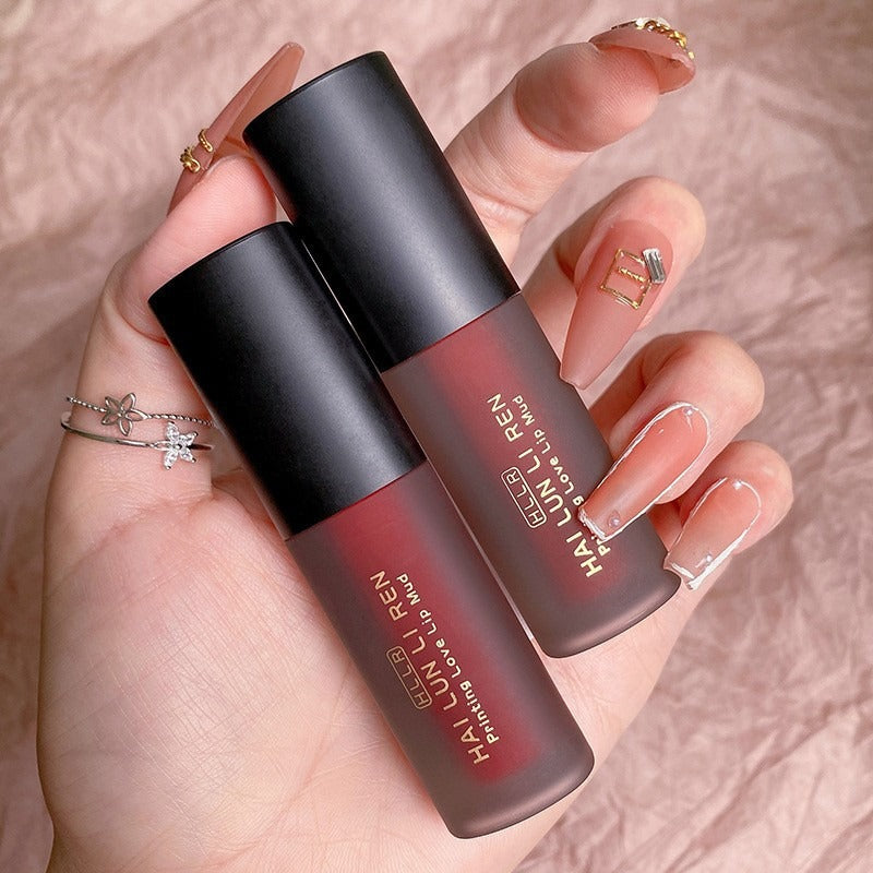 Soft Velvet Matte Lip Mud, Non‑Drying Long Wear Lip Cream Makeup